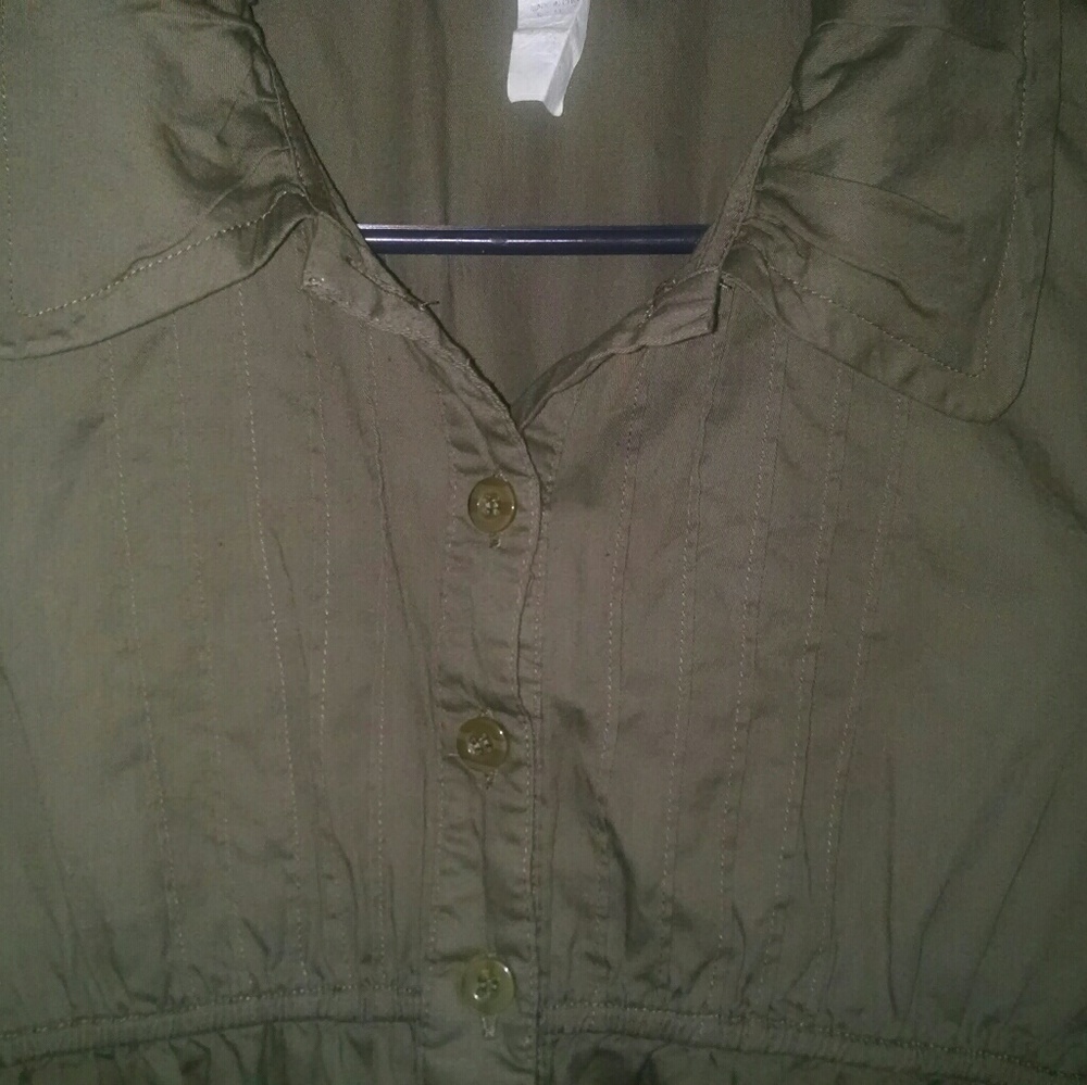 Dress mini tunic military - Picture 3 of 8